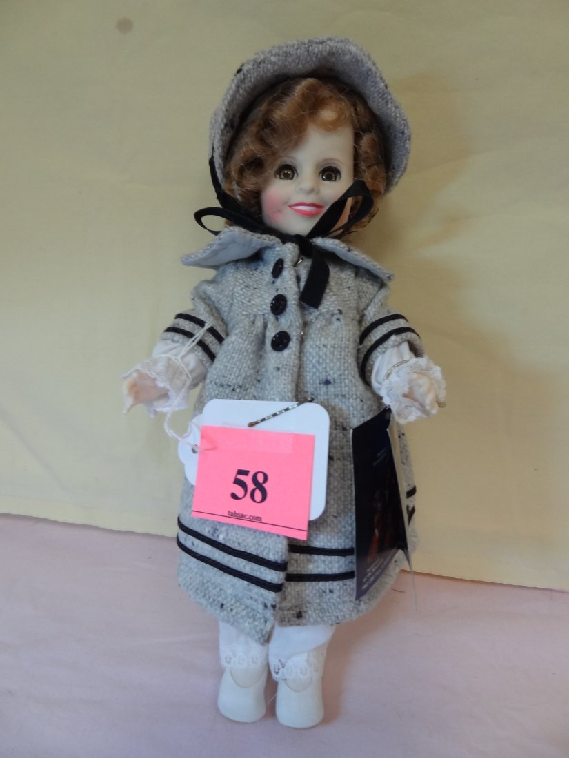 11'' SHIRLEY TEMPLE 1983 CBS TOYS, IDEAL DOLL, 'DIM: 11'' SHIRLEY TEMPLE 1983 CBS TOYS, IDEAL DOLL, 'DIMPLES'