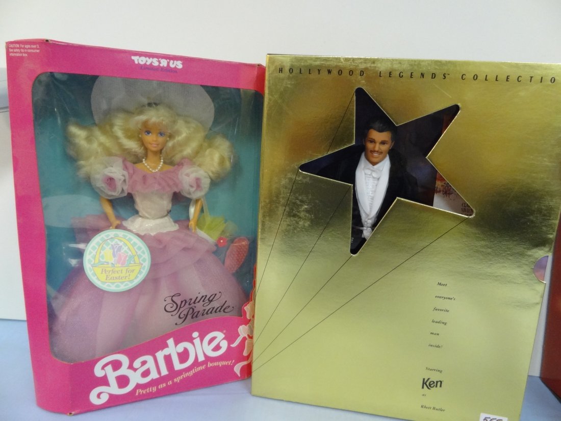 KEN AS RHETT BUTLER 1194 MATTEL, INC. AND SPRING PARADE: KEN AS RHETT BUTLER 1194 MATTEL, INC. AND SPRING PARADE 'BARBIE' 1991 MATTEL, INC - A TOYS R US LIMITED EDITION. PRETTY AS A SPRINGTIME BOUQUET! (AGES 4+)