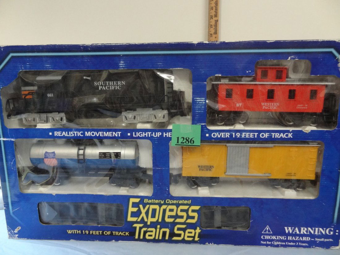 Plastic toy sales train set