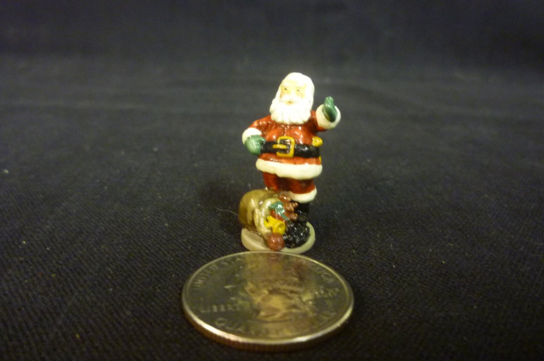 GOEBEL MINIATURE OF SANTA CLAUS.: GOEBEL MINIATURE OF SANTA CLAUS.