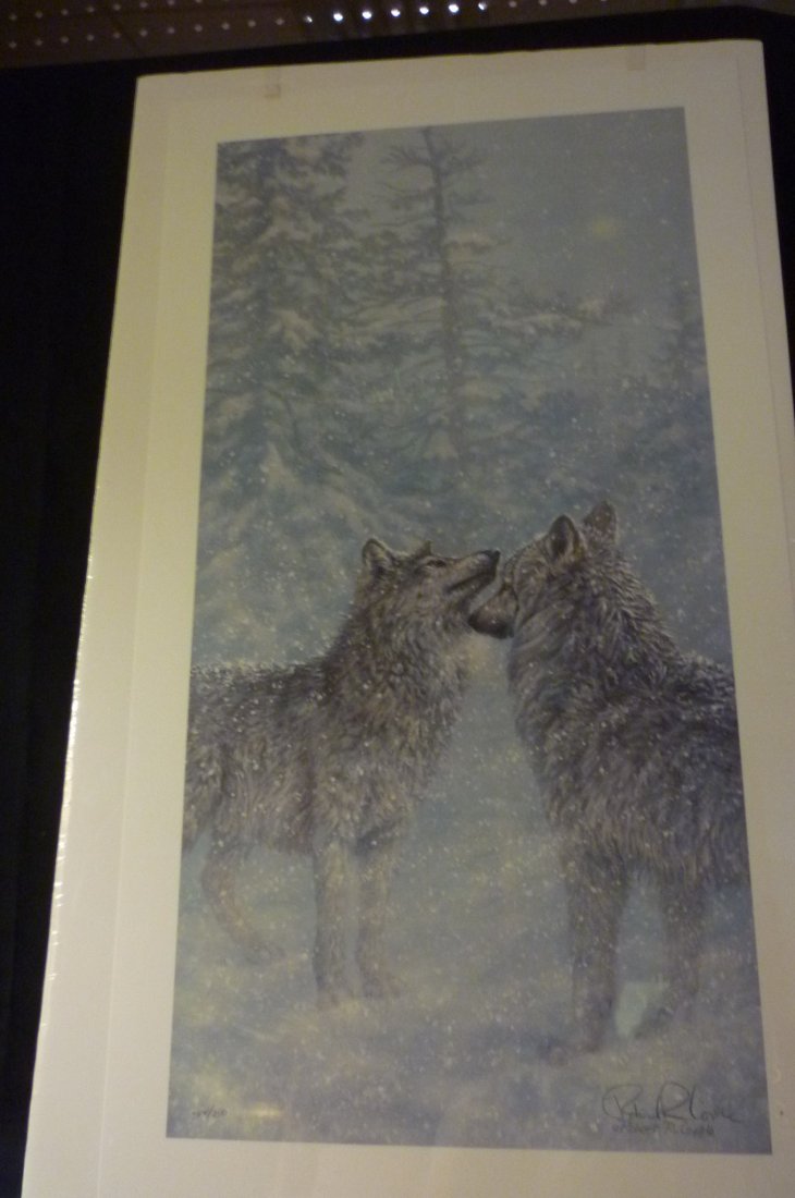 ROBERT R. COPPEL, CHANCE REUNION, UNFRAMED PRINT 344/78: ROBERT R. COPPEL, CHANCE REUNION, UNFRAMED PRINT 344/780, 30'' X 16''.1989