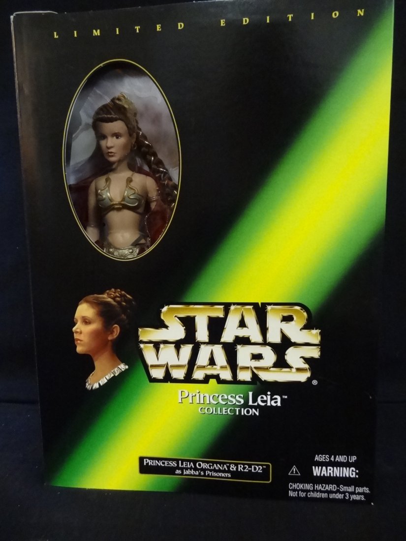 STAR WARS PRINCESS LEIA AND R2-D2 AS JABBA'S PRISONERS,: STAR WARS PRINCESS LEIA AND R2-D2 AS JABBA'S PRISONERS, HASBRO, INC., 1998, AGES 4+.