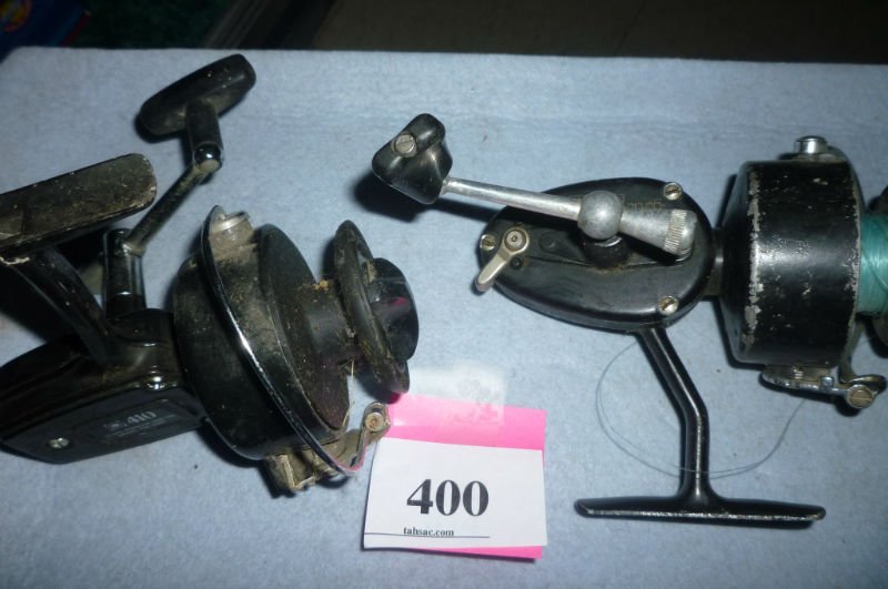 TWO FISHING REELS: ONE GARCIA MITCHELL 300 AND ONE: TWO FISHING REELS: ONE GARCIA MITCHELL 300 AND ONE SEARS ROEBUCK AND CO 410