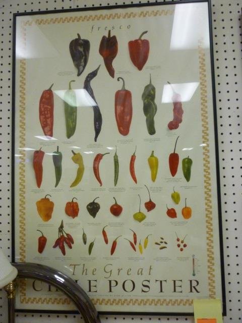 FRAMED POSTER: THE GREAT CHILE POSTER