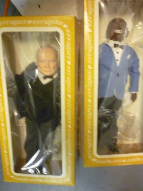 2 EFFANBEE DOLLS: WINSTON CHURCHILL AND ONE OTHER: ONE OTHER