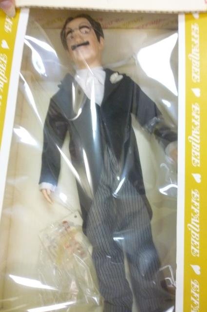 2 EFFANBEE DOLLS: GROUCHO MARX, MARX BROTHERS AND: AND MARTHA WASHINGTON (1983)