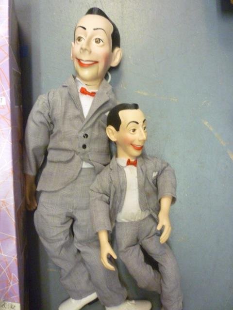 PEEWEE HERMAN PUPPET AND DOLL: AND DOLL