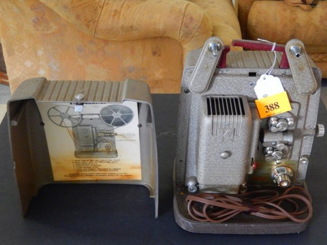 KEYSTONE K 100 8MM PROJECTOR: MISSING REELS