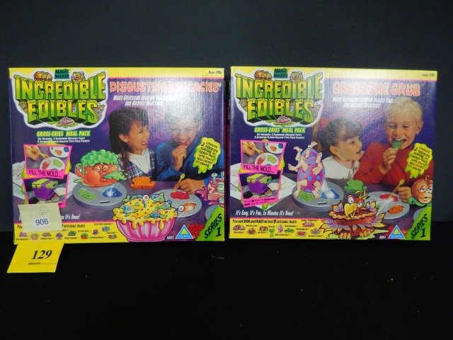 INCREDIBLE EDIBLES (2): DISGUSTING DELICACIES & GRUESOME GRUB ORGINAL PACKAGING