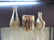 POTTERY VASE SET, MARKED