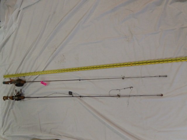 ZEBCO 202 & SHAKESPEARE TRUE BLUE FISHING RODS: SHAKESPEARE 1956