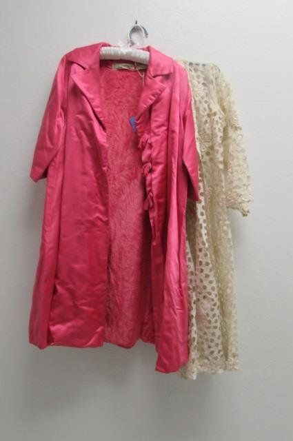 2 WOMEN'S COATS PINK ONE IS JERRY GREENWALD NEW YORK &: PINK ONE IS JERRY GREENWALD NEW YORK & OTHER IS MANILA FASHIONS SIZE SMALL
