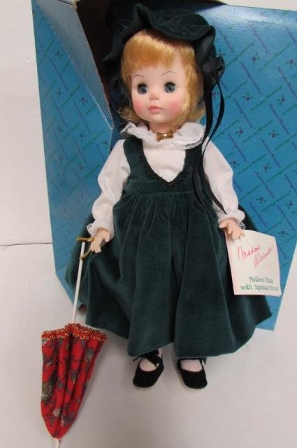MADAME ALEXANDER BELLOWS-ANNE DOLL: INCLUDES DOLL IN ORIGINAL PACKAGING BELLOWS-ANNE 1568 MADE IN N.Y., N.Y. GREAT CONDITION