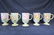 HAND PAINTED PORCELAIN COFFEE SET FLORAL DESIGN COFFEE - 2