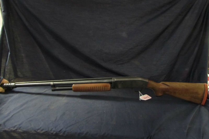 J.C.HIGGINS 12G SHOTGUN, MODEL 20 SEARS-ROEBUCK AND CO.: SEARS-ROEBUCK AND CO. 583.56, PROOF TESTED 2 3/4" CHAMBERBuyer is responsible for transfer fees and any taxes with the receiving FFL Dealer. Know your local laws before bidding on as some firearms may