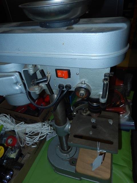 TABLE TO DRILL PRESS 5 SPEED 1/3 HP MADE IN CHINA: MADE IN CHINA