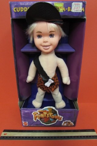 1993 CUDDLY SOFT BAM-BAM FLINSTONES DOLL IN ORIGINAL: IN ORIGINAL PACKAGING