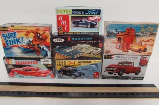7 MINI CAR MODEL KIT MAGNETS NO KITS JUST MAGNETS: NO KITS JUST MAGNETS