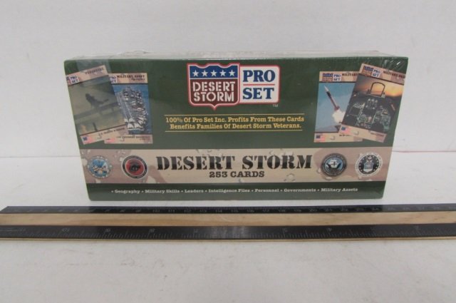 DESERT STORM CARDS IN ORIGINAL PACKAGING, 253 CARDS,: IN ORIGINAL PACKAGING, 253 CARDS, PRO SET