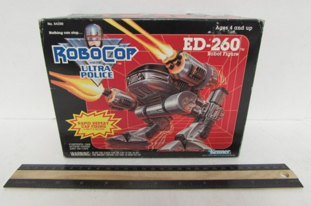 1988 ROBOCOP ED-260 ROBOT FIGURE ORIGINAL PACKAGING HAS: ORIGINAL PACKAGING HAS BEEN OPENED