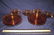 VINTAGE AMBER DEPRESSION GLASS DISHES