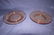 VINTAGE AMBER DEPRESSION GLASS DISHES - 4