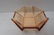 AMBER DEPRESSION GLASS ART DECO BOWL - 4