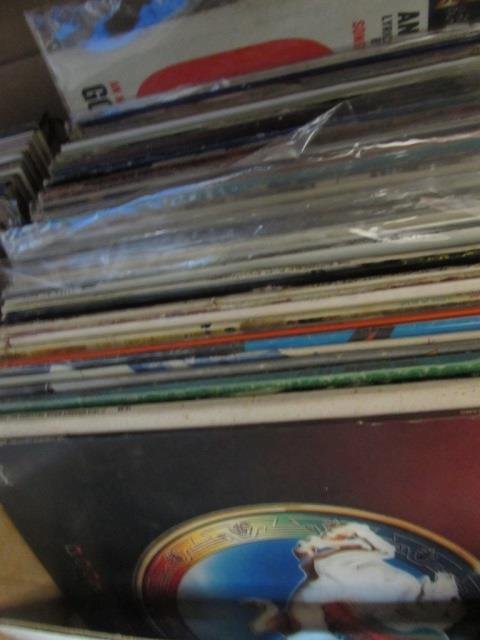 VINTAGE VINYL RECORD ALBUMS (40+) BOX LOT INCLUDES: BOX LOT INCLUDES STEVE MILLER BAND, FLEETWOOD MAC, ZZ TOP AND MANY MORE
