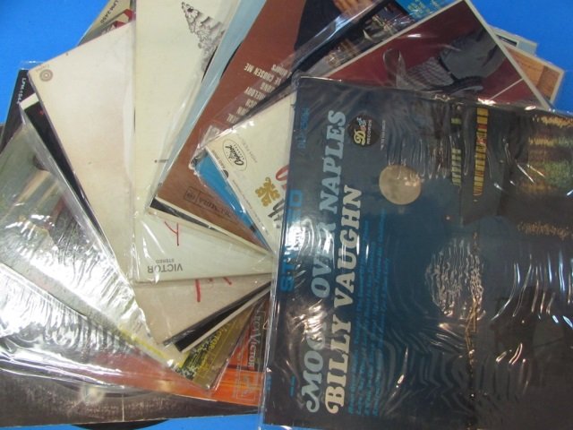 VINTAGE VINYL RECORD ALBUMS (40+) BOX LOT INCLUDES: BOX LOT INCLUDES STEVE MILLER BAND, YES, MERLE HAGGARD AND MANY MORE