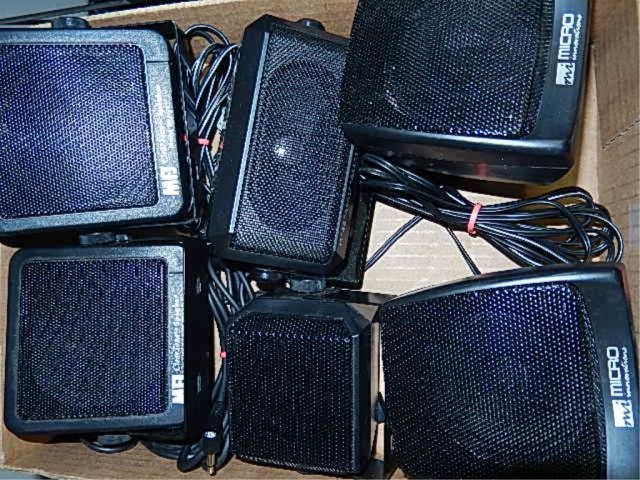 MICRO SPEAKERS (6) SMALL SPEAKERS: SMALL SPEAKERS