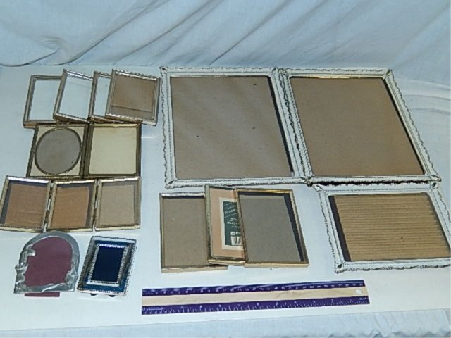 METAL PICTURE FRAMES ASSORTED METAL FRAMES: ASSORTED METAL FRAMES