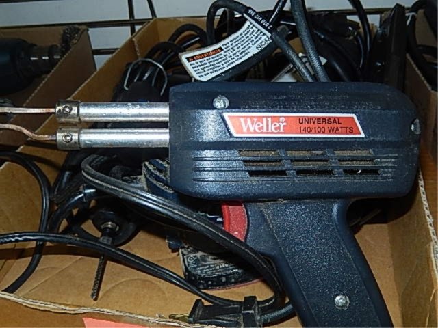 DREMMEL, ACE, WELLER METAL WORKING TOOLS DRILL,: DRILL, HEATGUN, SOLDERING IRONS