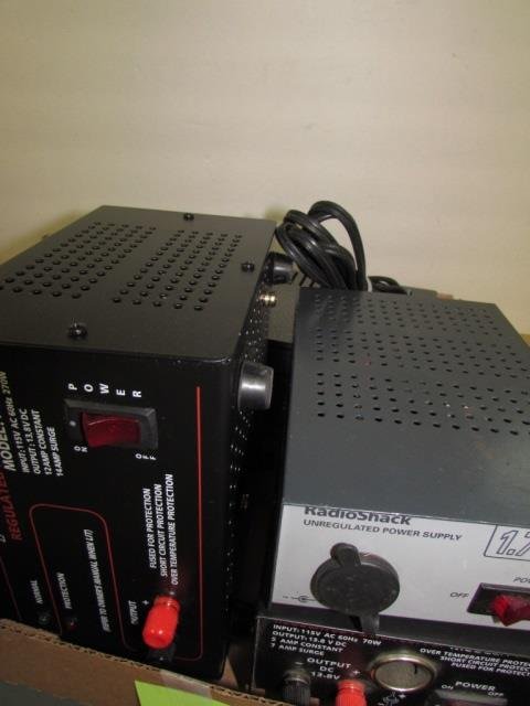 RADIO POWER SUPPLIES (4) MICRONTA, RADIO SHACK AND: MICRONTA, RADIO SHACK AND PYRAMID BRANDS