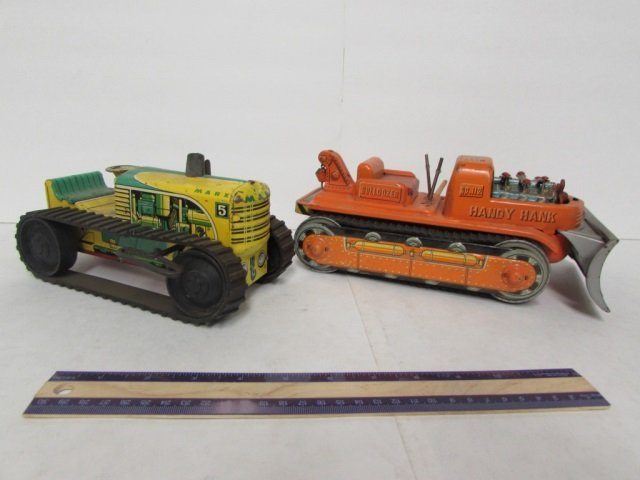 MARX & HANDY HANK METAL TOY TRUCKS BOTH ARE IN GOOD: BOTH ARE IN GOOD CONDITION