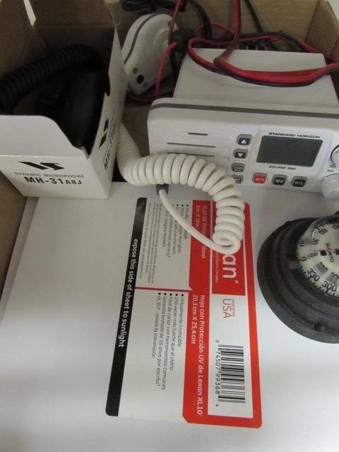 SUBMERSIBLE RECIEVER, MICROPHONE, AND MORE: COMPASS, LEXAN PROTEXTED SHEETS