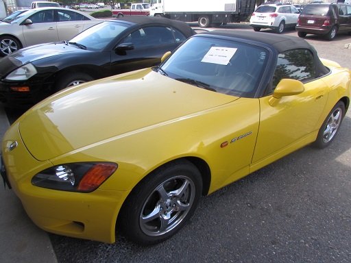 2002 HONDA S2000 SOFT TOP CONVERTIBLE - Jul 06, 2014 | The Auction ...