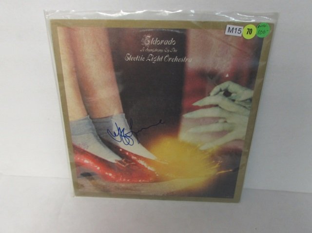 ELO JEFF LYNNE SIGNED AUTOGRAPHED VINYL RECORD: ELO JEFF LYNNE SIGNED AUTOGRAPHED VINYL RECORD