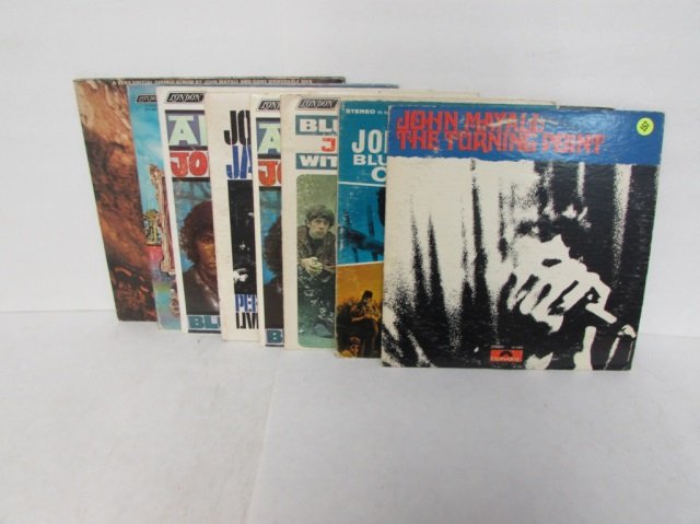 JOHN MAYALL VINYL RECORD LOT 8 LPS: JOHN MAYALL VINYL RECORD LOT 8 LPS
