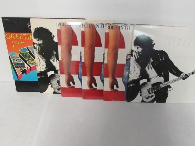 BRUCE SPRINGSTEEN VINYL RECORD LOT 6 LPS: BRUCE SPRINGSTEEN VINYL RECORD LOT 6 LPS
