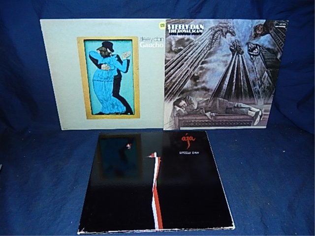 STEELY DAN VINYL RECORD LOT 3 LPS: STEELY DAN VINYL RECORD LOT 3 LPS