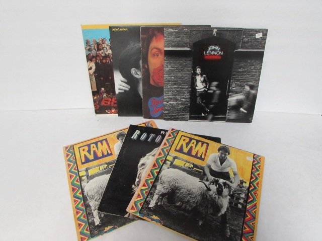 BEATLES SOLO LOT VINYL 6 LPS: BEATLES SOLO LOT VINYL 6 LPS