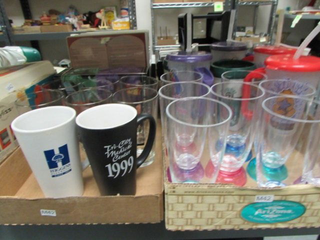 ZYLISS GRATER & GLASSWARE: ALL-PURPOSE HOUSEHOLD GRATER HAS SUCTION CUP MOUNTING, VINTAGE IN ORIGINAL BOX