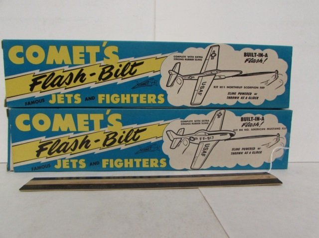 COMET'S WOOD PLANE MODEL KITS (2): COMET'S WOOD PLANE MODEL KITS (2)