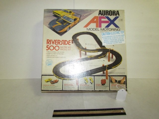 AURORA AFX MODEL MOTORING RACE KIT: AURORA AFX MODEL MOTORING RACE KIT RIVERSIDE 500, Ca. 1973