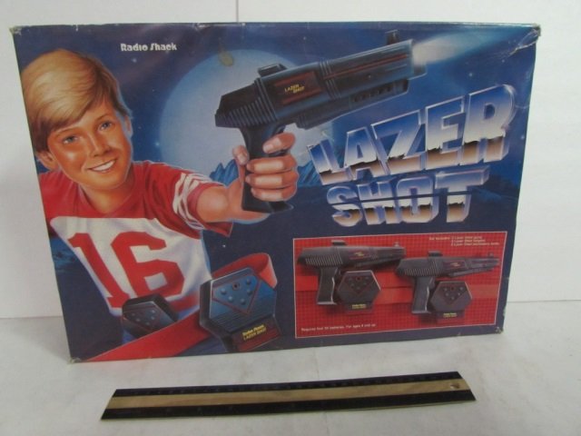 VINTAGE LAZER SHOT: VINTAGE LAZER SHOT ORIGINAL PACKAGING, BATTERY OPERATED