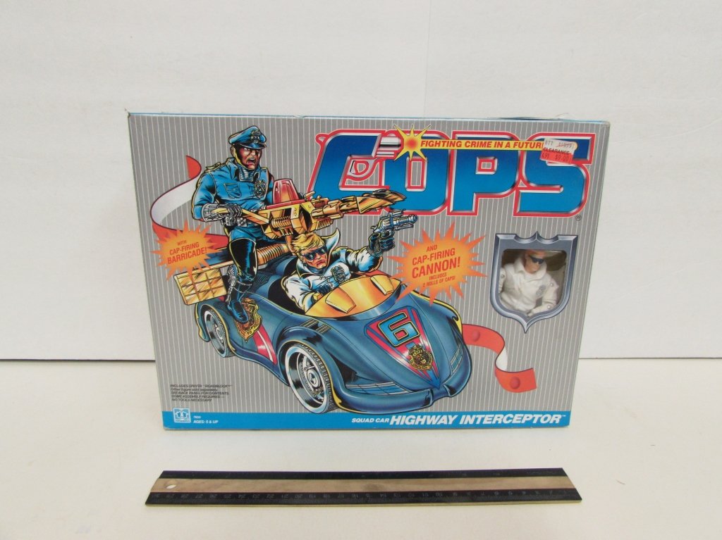 COPS SQUAD CAR HIGHWAY INCEPTOR: IN ORIGINAL PACKAGING