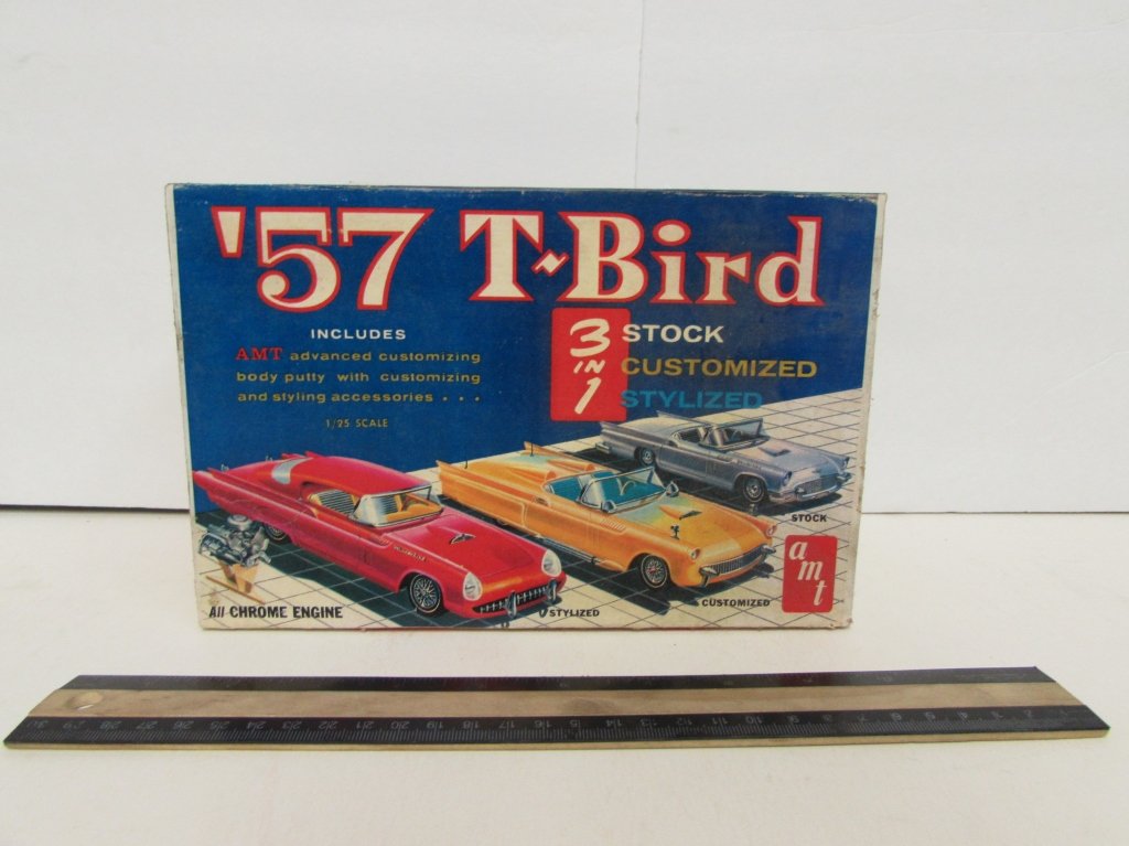 57 T BIRD CAR MODEL KIT: 3 IN 1 STOCK, CUSTOMIZED, & STYLIZED