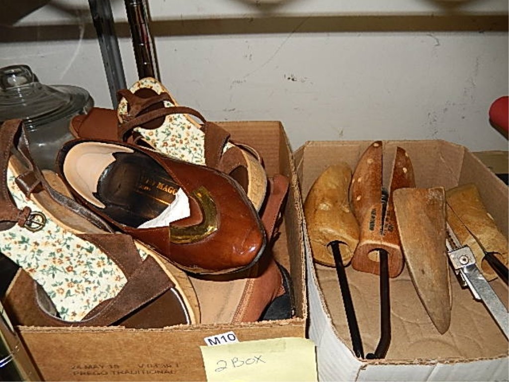WOMENS SHOES AND SHOE FORM: WOMENS SHOES AND SHOE FORM FRANO MAGGIE HEELS 35.5 SIZE, CHINESE LAUNDRY WEDGES, BROWN STRAP WEDGES SIZE 5.5, TEMPOS LEATHER HEELS SIZE 6.5