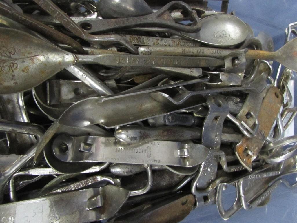 Vintage Bottle Opener Collection: Burgermeister, Goetz Beer, Wieland's beer, and many more