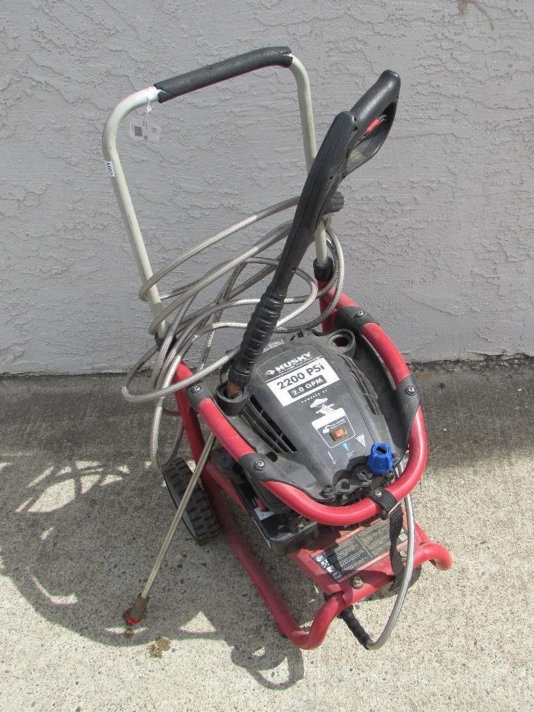 Husky Pressure Washer: 2200psi, 2.0gpm, gasoline driven, Model #hu80520